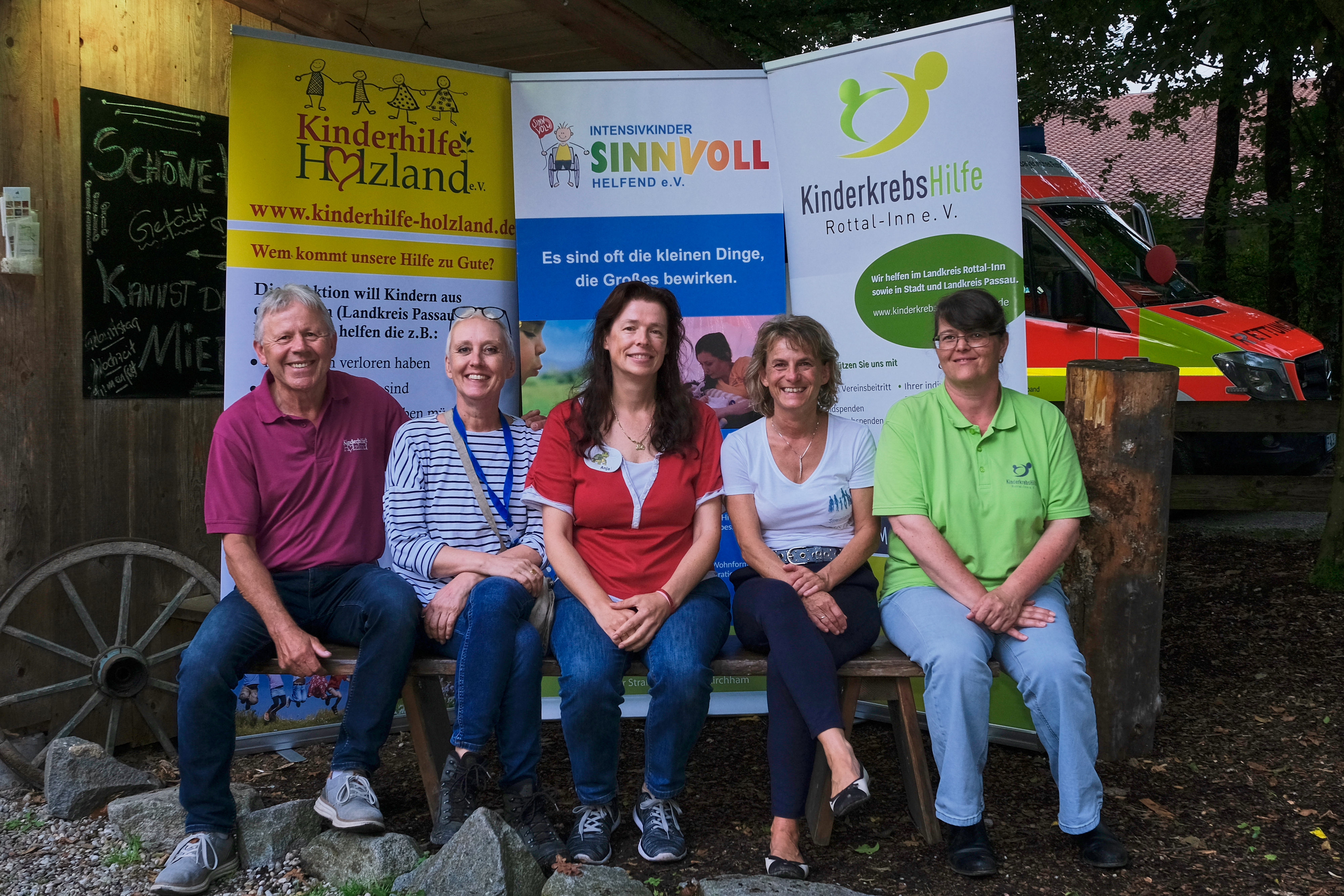 Sommerfest schenkt kranken Kindern und Familien eine kleine Auszeit, 200 Gäste feierten im Kurpark.